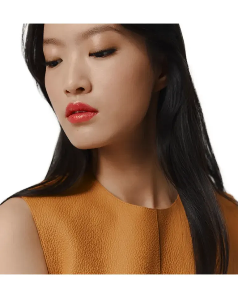 Rouge , Glänzender Lippenstift Silky Orange