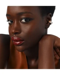 Rouge , Glänzender Lippenstift Silky Red