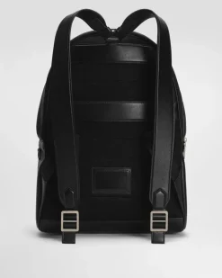 Rucksack Aus Kalbsleder - Mann Rucksäcke Und Bauchtaschen Schwarz