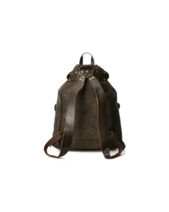 Rucksack aus Leder Black