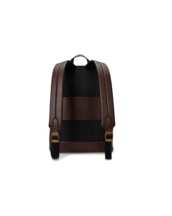 Rucksack aus Narbenleder Brown