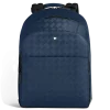 Rucksack Groß mit 3 Fächern aus Extreme Leder - Tintenblau - Leder - MB221134 - Rucksäcke
