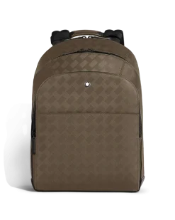Rucksack Groß mit 3 Fächern aus Extreme Leder - Haselnussbraun - Leder - MB221098 - Rucksäcke