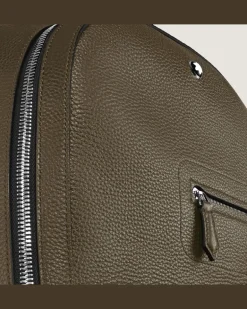 Rucksack Montblanc Companion - Khaki - Leder - MB220194 - Rucksäcke