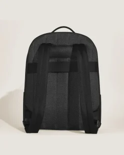 Rucksack Montblanc Companion - Schwarz - Leder - MB199459 - Rucksäcke