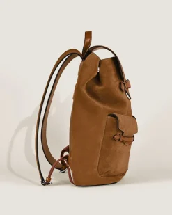Rucksack Montblanc Envelope - Karamell - Leder - MB221670 - Rucksäcke