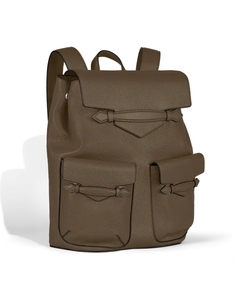 Rucksack Montblanc Envelope - Haselnussbraun - MB221614 - Rucksäcke