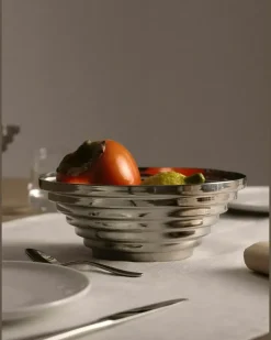 Runder Maya Korb - Silber