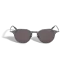 Runde Sonnenbrille mit grauem Spritzgussrahmen - - Eingespritzt - MB134458 - Sonnenbrillen