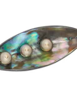 Runway Pearl Anstecknadel - Silber