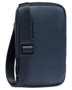 Russel Handyhülle aus Leder - Blau