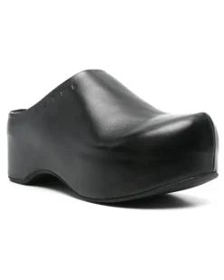 Sabot Clogs 75mm - Schwarz