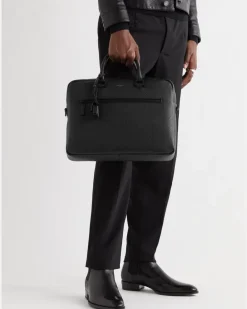 Sac de Jour Full-Grain Leather Briefcase sac-de-jour Black