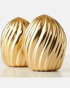 Salz- und Pfefferstreuer Ripple Spice Jewels Gold