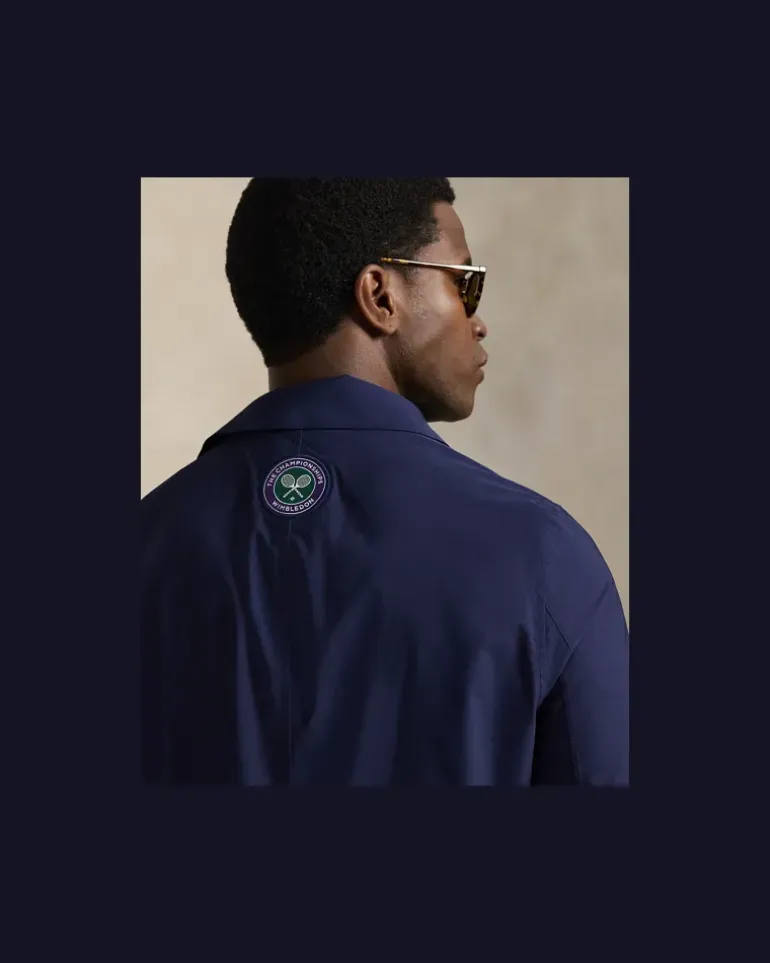 Schiedsrichter-Trenchcoat Wimbledon Blue