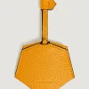 Schlüsselanhänger aus Grain Leder - Safranorange - Leder - MB221833 - Schlüsselringe & Schlüsseletuis
