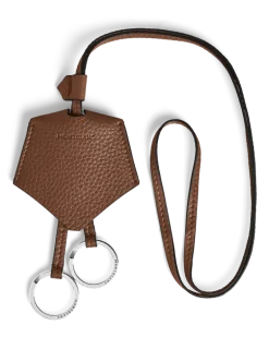 Schlüsselanhänger aus Grain Leder - Rehbraun - Leder - MB221835 - Schlüsselringe & Schlüsseletuis