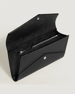 Schmale Continental-Brieftasche Montblanc Envelope - Schwarz - Leder - MB222941 - Brieftaschen