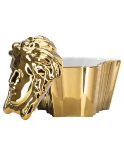 Schmuckschatulle mit Medusa - Gold