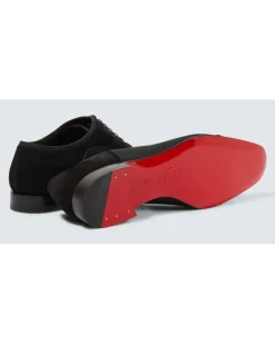 Schnürschuhe Greggo mit Leder Schwarz