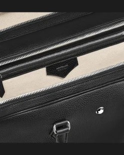 Schreibmappe Groß aus Grain Leder - Schwarz - Leder - MB221251 - Dokumententaschen