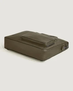 Schreibmappe Montblanc Companion Groß - Khaki - Leder - MB220193 - Tragetaschen