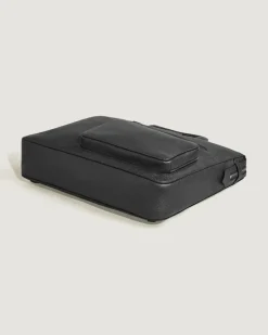 Schreibmappe Montblanc Companion Groß - Schwarz - Leder - MB220192 - Tragetaschen