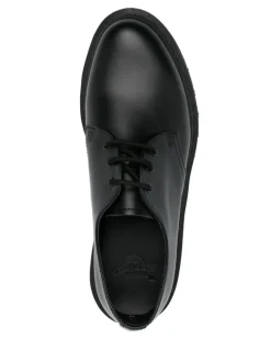Schwarze Derby-Schuhe