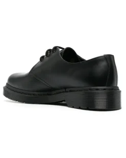 Schwarze Derby-Schuhe