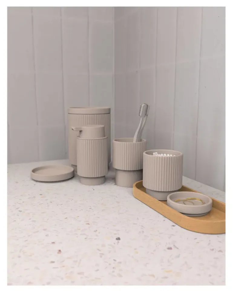 Seifenschale The Wave beige Creme