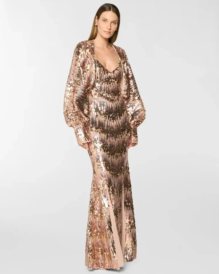 Sequin bolero Silver
