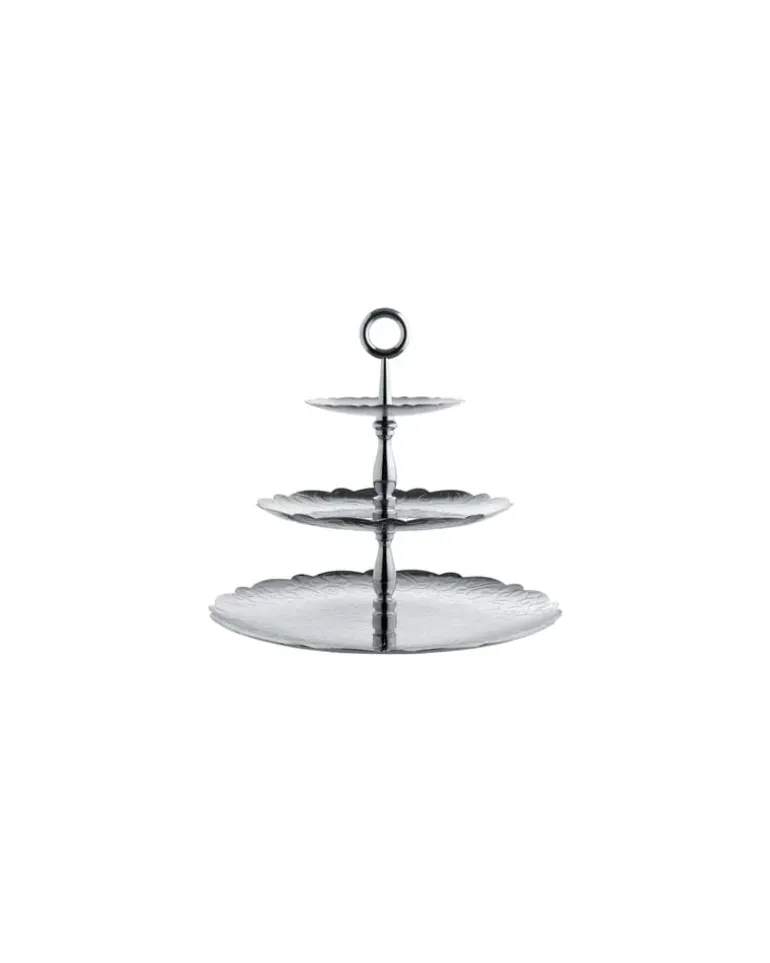 Servierplatte Dressed for X-mas - Metall - polierter rostfreier Stahl - Designer Marcel Wanders