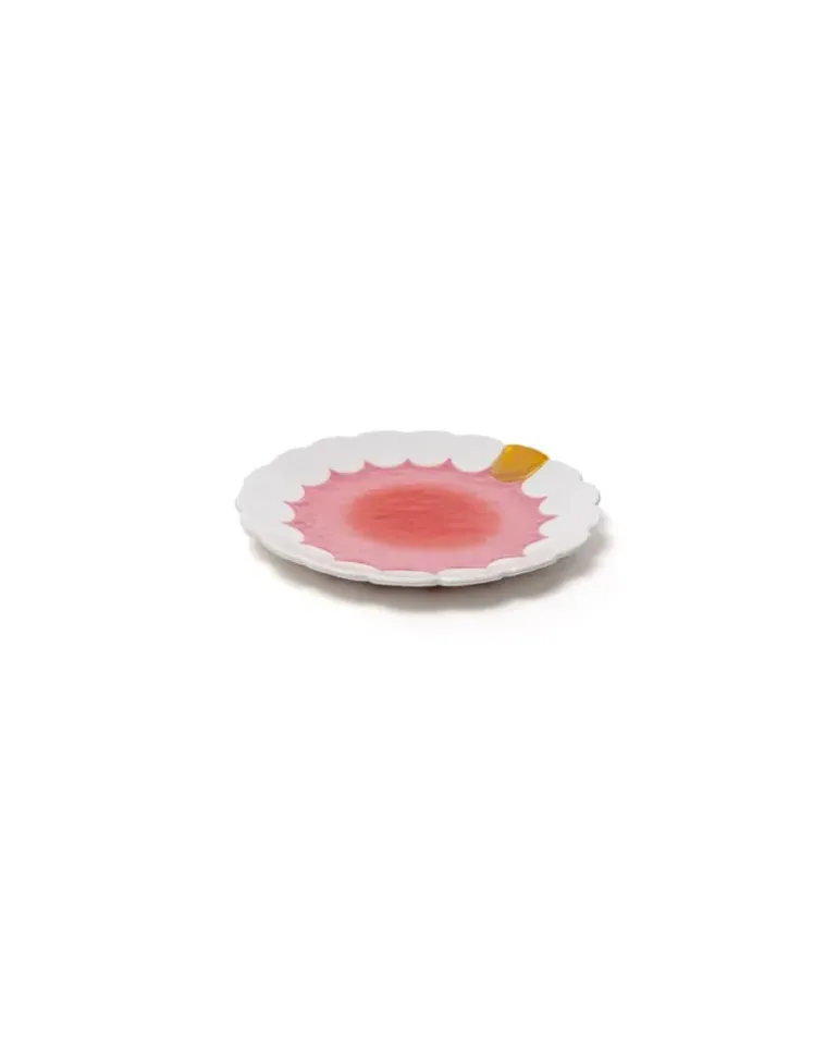 Servierplatte Holy Smokes - Rosa - Keramik - Designer Studio Job