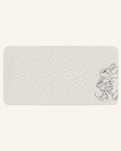 Servierplatte Manufacture Rock Blanc - Mickey Mouse weiss