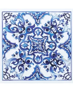 Servietten aus Leinen (2er-Set) - Blau