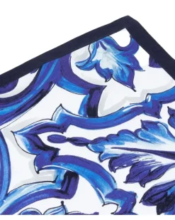 Servietten aus Leinen (2er-Set) - Blau
