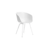 Sessel About a chair - Weiß - Recyceltes Polypropylen - Designer Hee Welling