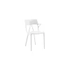 Sessel A. I - Weiß - Recyceltes thermoplast. Technopolymer - Designer Philippe Starck