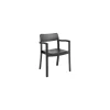 Sessel Pastis - Schwarz - Lackierte Esche - Designer Julien Renault