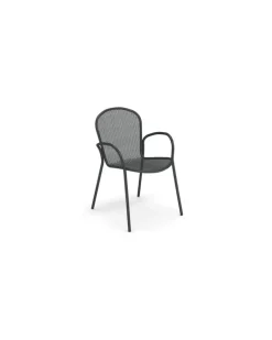 Sessel Ronda - Metall - Stahl - Designer Aldo Ciabatti