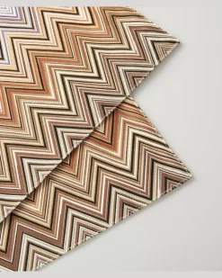 Set Andorra Zigzag aus zwei Tischsets Multicolor