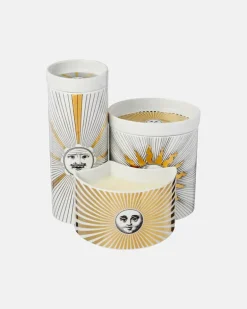 Set aus drei Duftkerzen Nel Mentre Gold
