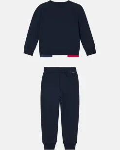 Set aus Sweatshirt und Jogginghose Blau