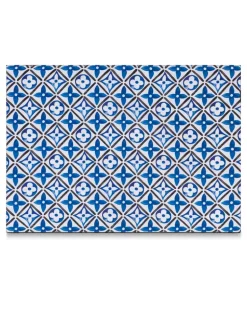 Set aus Tischunterlage und Serviette Blue