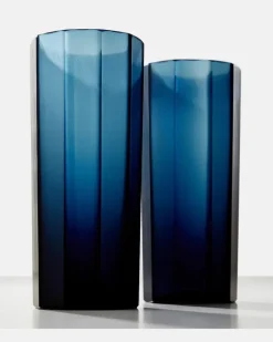 Set aus zwei Gläsern Dodeca Blau
