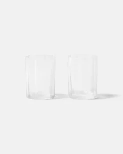 Set aus zwei Trinkgläsern Dodeca Transparent