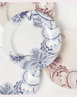 Set Bloom aus zwei Platztellern Blau