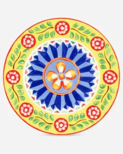 Set 2 Bread Plates In Fine Porcelain - Brotteller Mehrfarbig