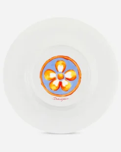 Set 2 Bread Plates In Fine Porcelain - Brotteller Mehrfarbig