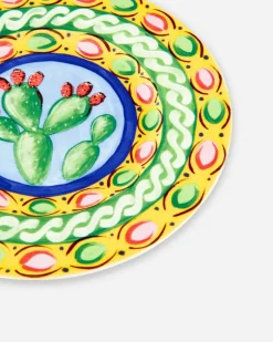 Set 2 Bread Plates In Fine Porcelain - Brotteller Mehrfarbig